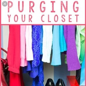 Slowly purging my closet. Put in your offers!